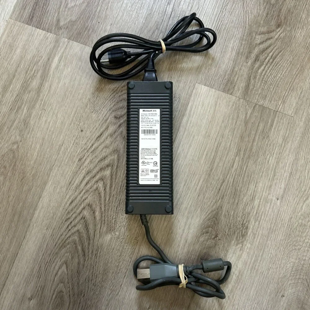 Microsoft Xbox 360 AC Adapter Power Supply HP-AW205EF3 Original OEM Brick Tested